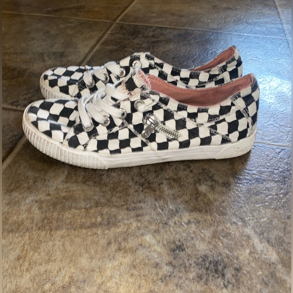 Checker board Blowfish sneakers